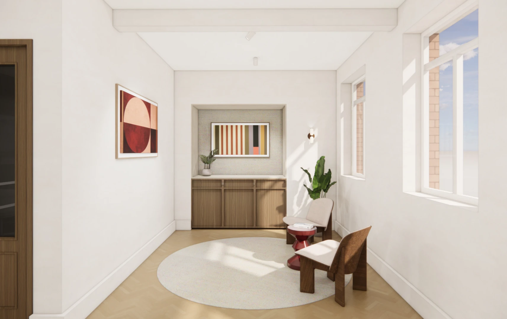 14 Dean Street Indicative arrival lounge CGI