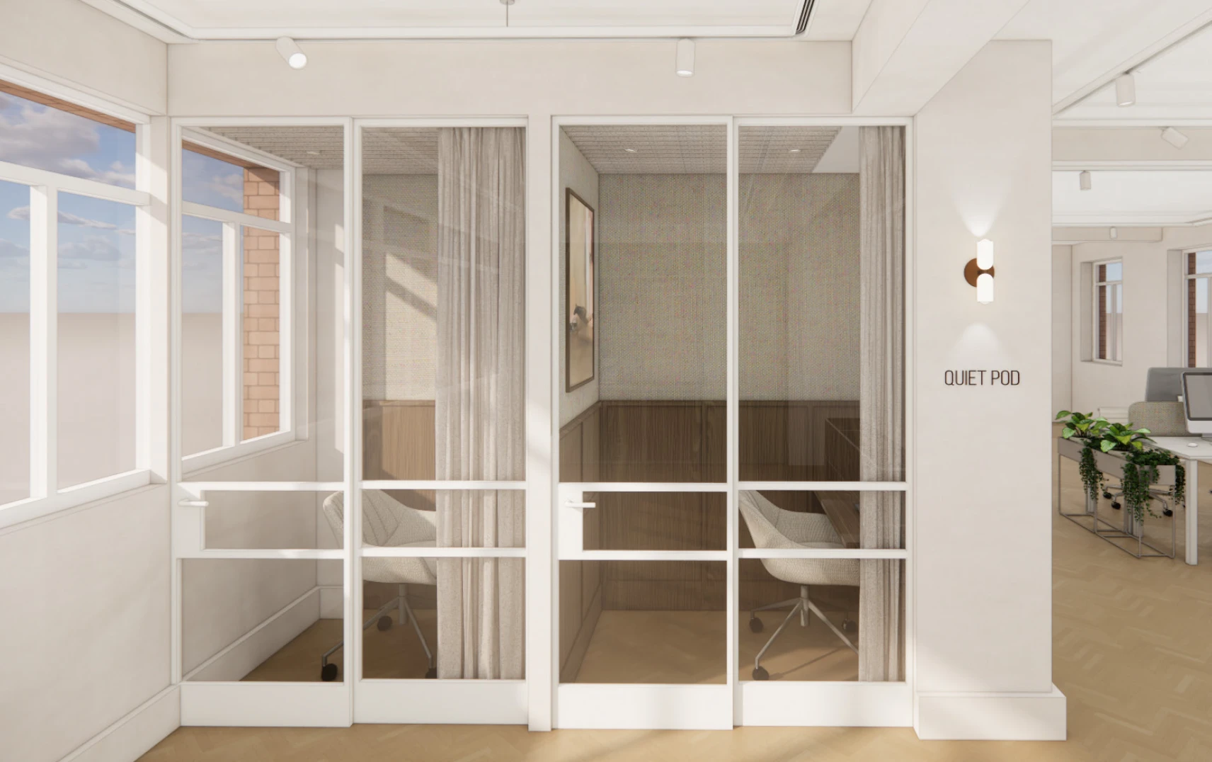 14 Dean Street Indicative call pods CGI