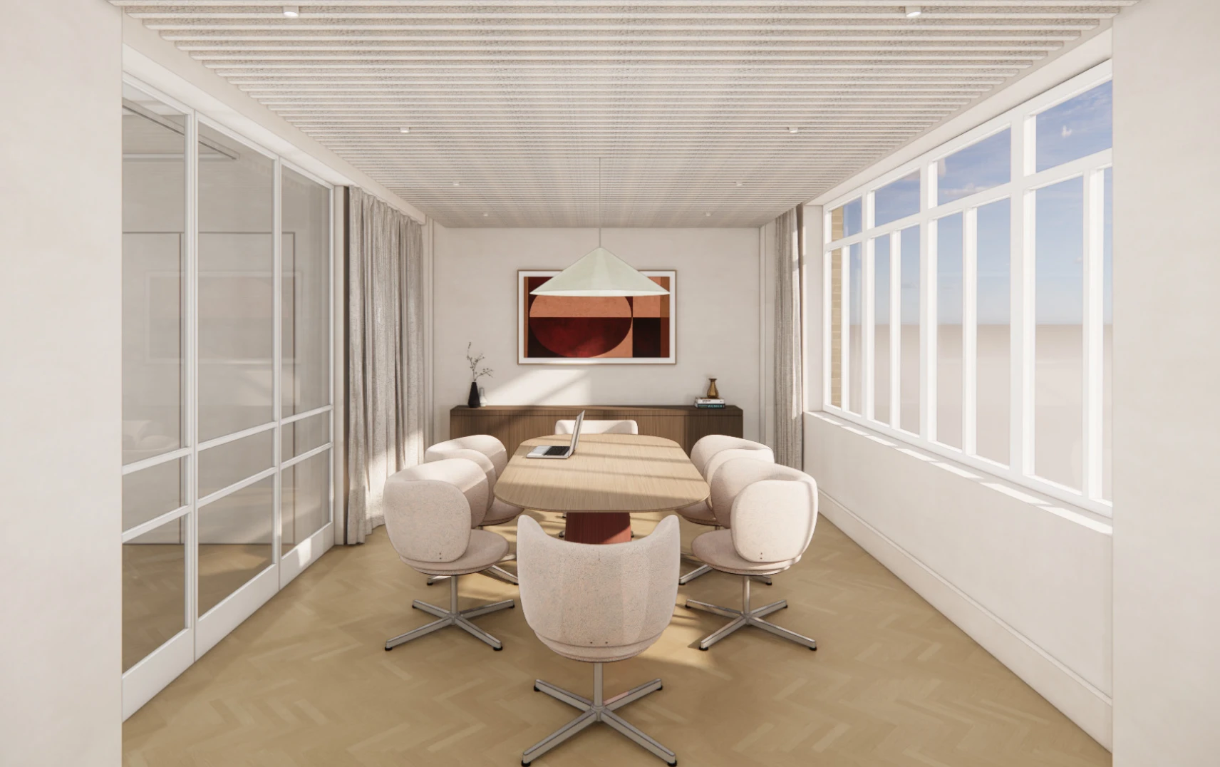 35 Soho Square Indicative Meeting Room CGI